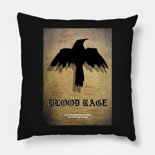 Blood Rage - Board Games Design - Movie Poster Style - Board Game Art Pillow