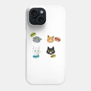 Cat Sounds Phone Case