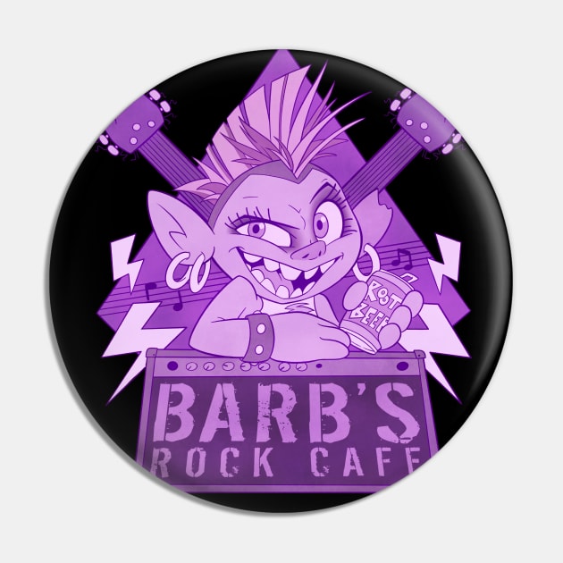 Barb's Rock Cafe Pin by jzanderk