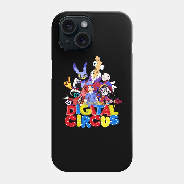 The Amazing Digital Circus Phone Case by alujino