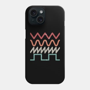 SYNTHESIZER WAVEFORMS #7 FATWAVES COLOR Phone Case