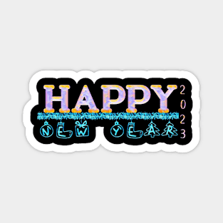 Happy new year Magnet