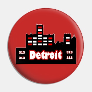 Detroit Pin