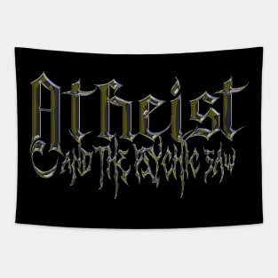 And The Psychic Saw Atheist Tapestry