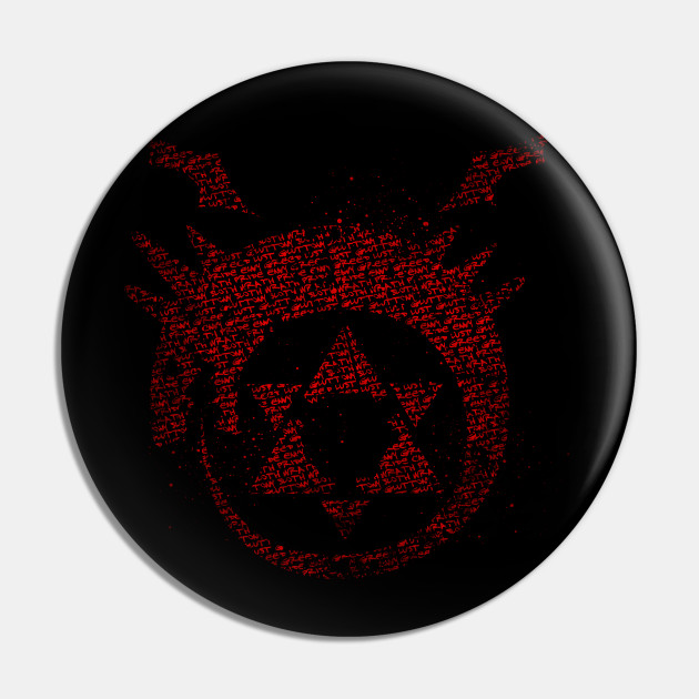 Ouroboros Fullmetal Alchemist Pin Teepublic Au Neither of which go on my stomach. teepublic
