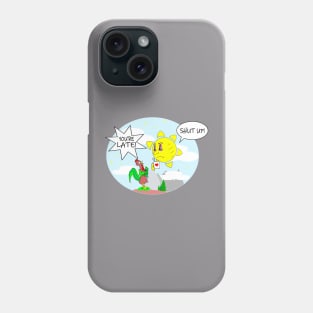 Sun and Rooster GoodMorning Mood Phone Case