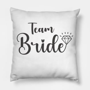 Team Bride Squad Pillow
