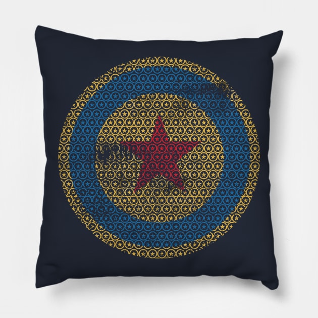 Luxo The Mosaic Pillow by DeepDiveThreads