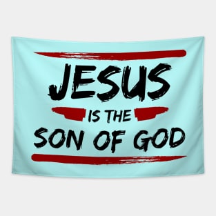 Jesus Is The Son Of God | Christian Typography Tapestry