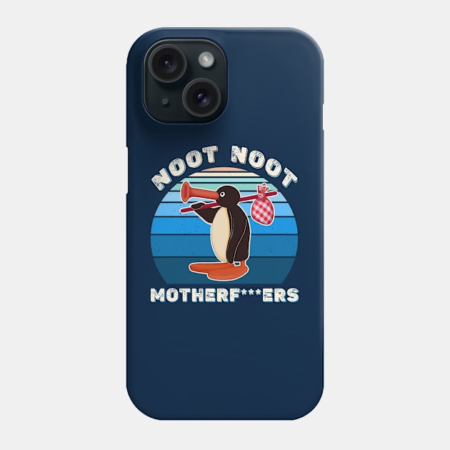 Pingu Noot Noot Phone Case by Green Splash