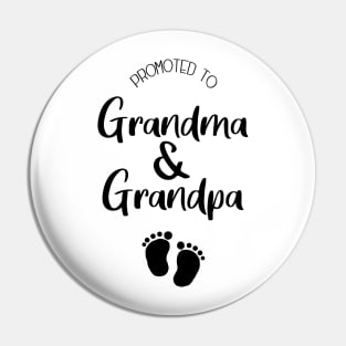 Promoted to grandma and grandpa Pin