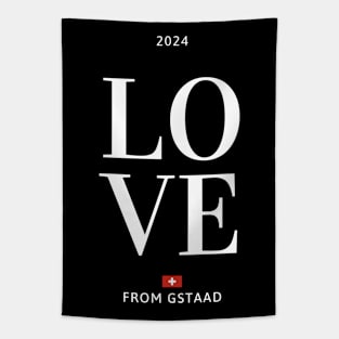 Love from Gstaad Tapestry