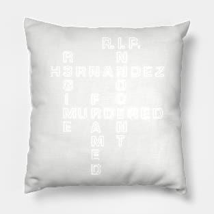 H3RNANDEZ WHITE Pillow