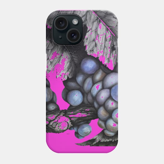 "Grapes of Wrath" Phone Case by SeanKalleyArt