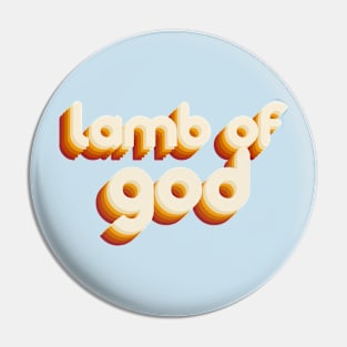 lamb of god Pin