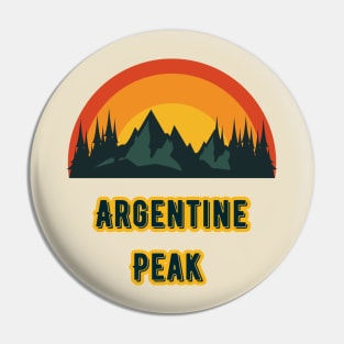 Argentine Peak Pin