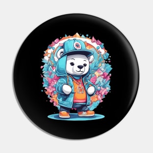 DJ Bear Pin