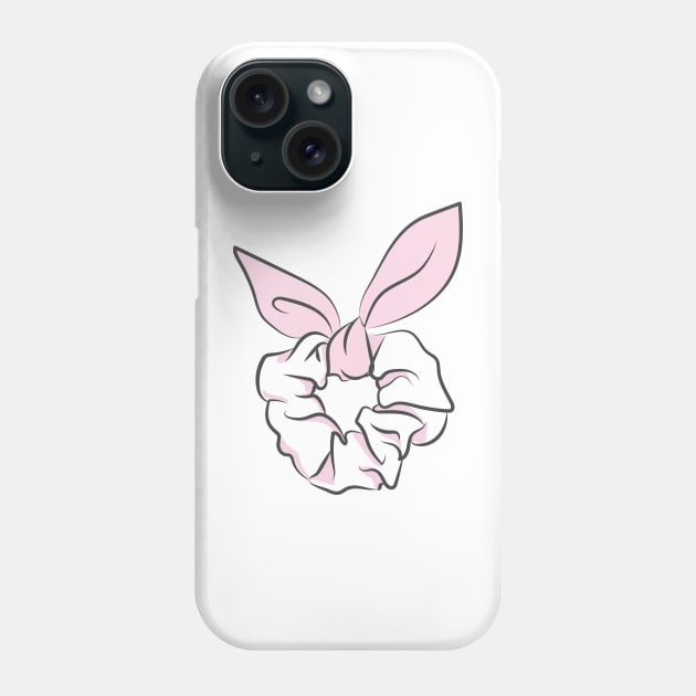 cute hair scrunchie Phone Case by princessmi-com