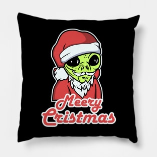 ALIEN CARTOON CRISTMAS Pillow