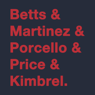 2018 Boston Red Sox T-Shirt