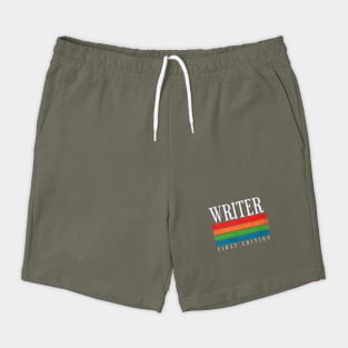 Retro Grunge Writer First Edition Shorts