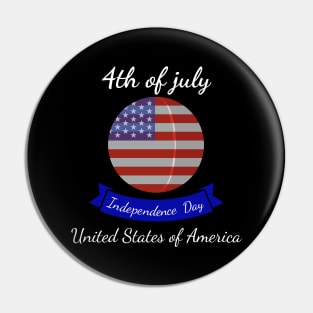 Independence Celebration Pin