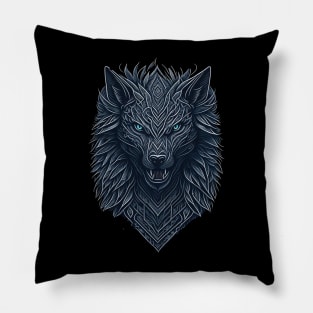 Scary Wolf Pillow