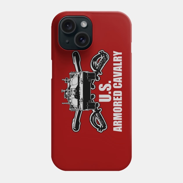 U.S. Armored Cavalry Phone Case by Firemission45