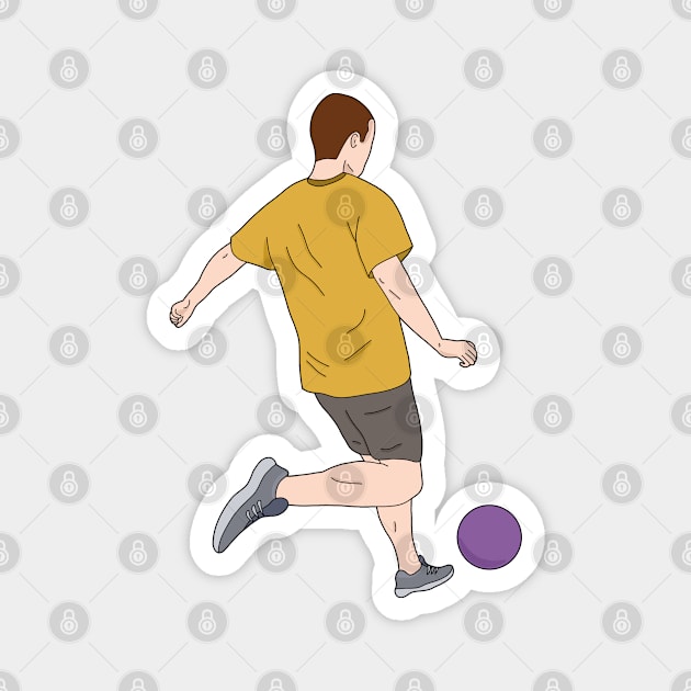 Kickball Magnet by DiegoCarvalho