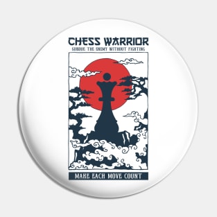 Chess Warrior Queen Pin