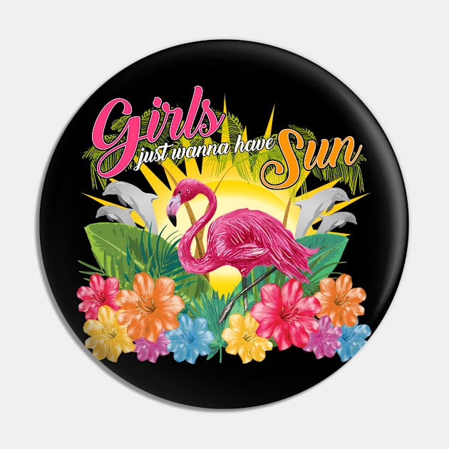 Girls just wanna have sun Pin by RockabillyM