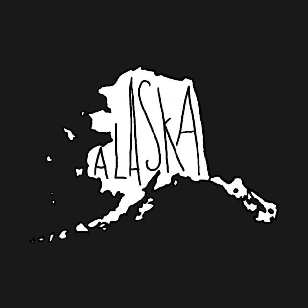 The State of Alaska - no color by loudestkitten