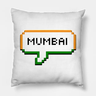 Mumbai India Bubble Pillow