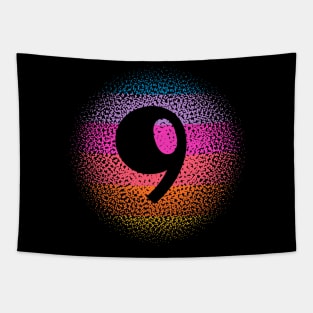 THE NUMBER NINE Tapestry