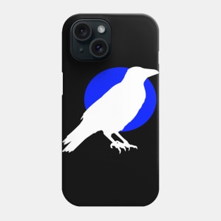 White Bird Blue Moon Phone Case