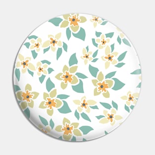 Floral Pattern Pin