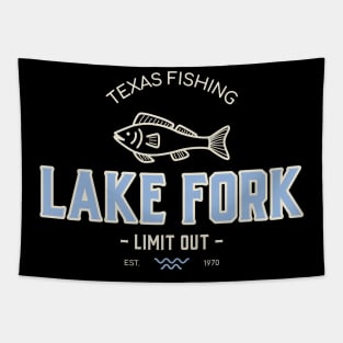 LAKE FORK FISHING T-SHIRT Tapestry