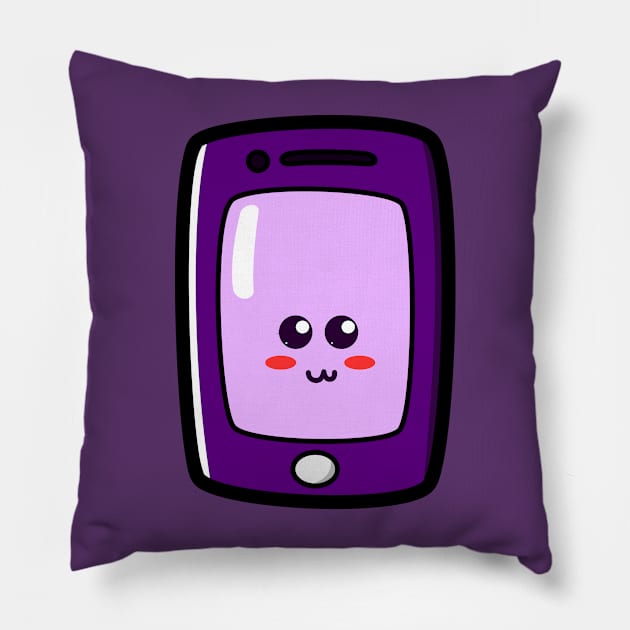 Cute Smartphone Pillow by Hygra Creative