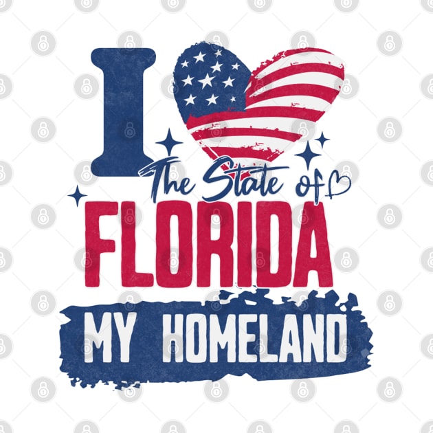 Florida my homeland by HB Shirts