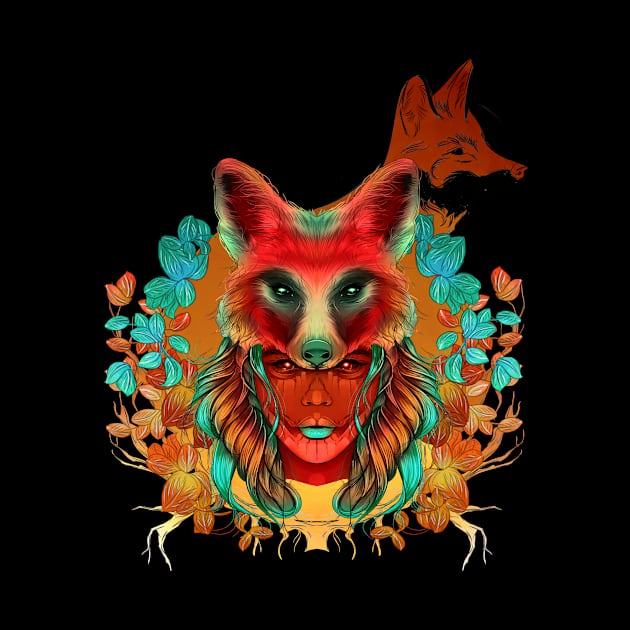 Animal Tribute Spirit Collection Fox by hiperionsungod