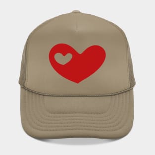 heart with missing piece Hat