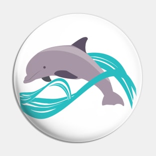 Dolphin Pin