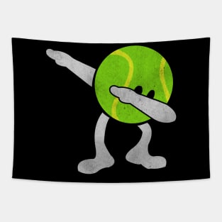 Vintage Dabbing Tennis Ball Tapestry