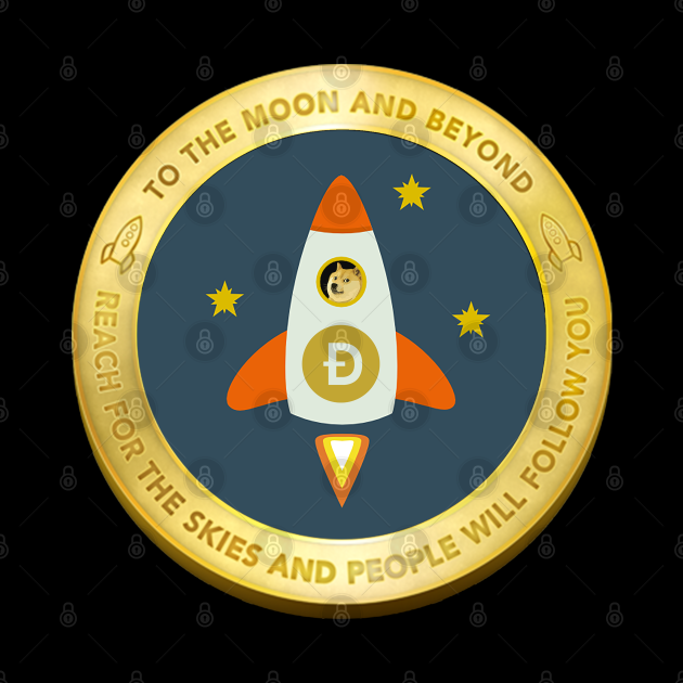 Dogecoin to the Moon - Dogecoin Face Mask - Phone Case ...