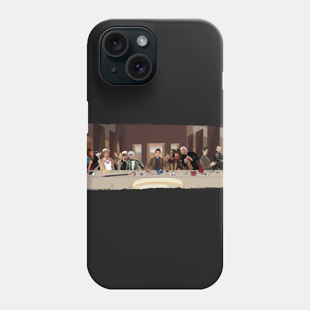 The last supper of the Doctor Phone Case by lleganyes