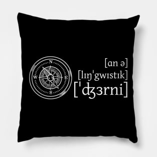 On A Linguistic Journey (in IPA) Pillow