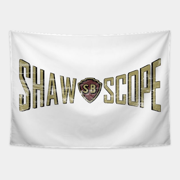 Shaw Scope (distressed) Tapestry by Doc Multiverse Designs