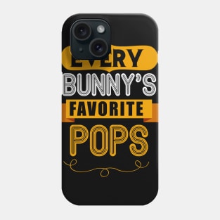 MENS EVERY BUNNYS FAVORITE POPS SHIRT CUTE EASTER GIFT Phone Case