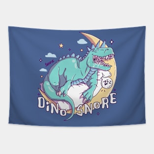 Dinosnore - Jurassic Slumber Delight Tapestry