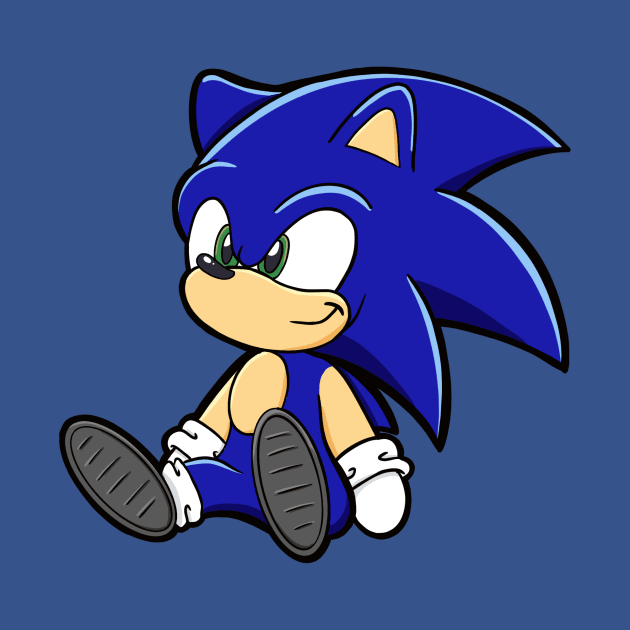 Chibi Sonic by Pastelpandabum